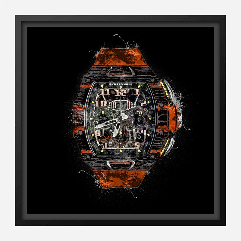 RM 11 Watch Grunge Wall Art Print